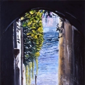 Barque en Attente - Lac d'Orta