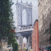 Brooklyn bridge à Dumbo