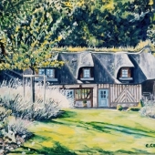 Chaumière à Honfleur