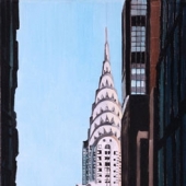 Chrysler et ciel bleu
