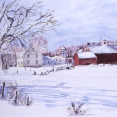 Ferme Sous la Neige