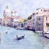 Le Grand Canal à Venise