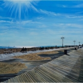 Les Planches à Coney Island