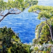 Mer et Pins à Capri