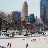 Patinoire à Central Park