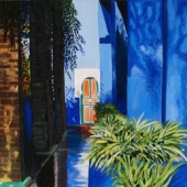 Perspective Bleue - Jardin Majorelle