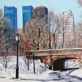 Pont dans Central Park