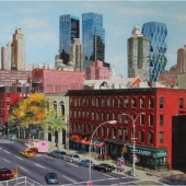 Skyline avec la tour Hearst