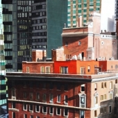 Soleil à 17h à NYC
