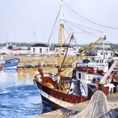 Vieux Chalutier à Honfleur