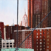 Vue du pont de Brooklyn